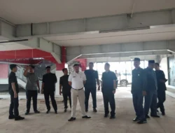 DPRD Kabupaten Muratara Tinjau Pembangunan Gedung DPRD Yang Baru