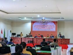 Sidang Paripurna DPRD Muratara Dengan Agenda Pengumuman Pemberhentian Bupati dan Wabup Muratara Masa Jabatan 2021-2025