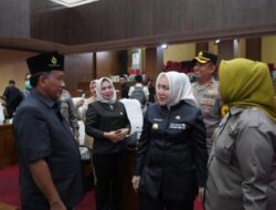 Rapat paripurna DPRD Mura Dengan Agenda Usulan Pemberhentian Ramah Berarti Sebagai Bupati dan Wakil Bupati Periode 2021-2025