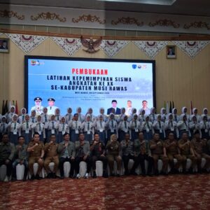 Bupati Buka LKS Angkatan XX Se-Kabupaten Musi Rawas