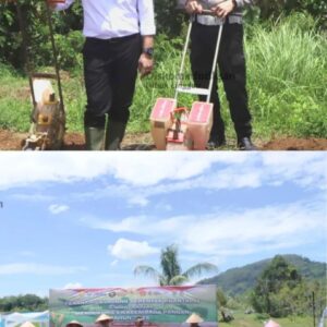 Wako Linggau Hadiri Kegiatan Tanam Jagung Serentak Kuartal IV